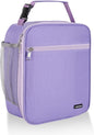 Lunch box Lunch bag for men women Insulated Lunchbox Lunch bags for Work Picnic Travel (Purple)