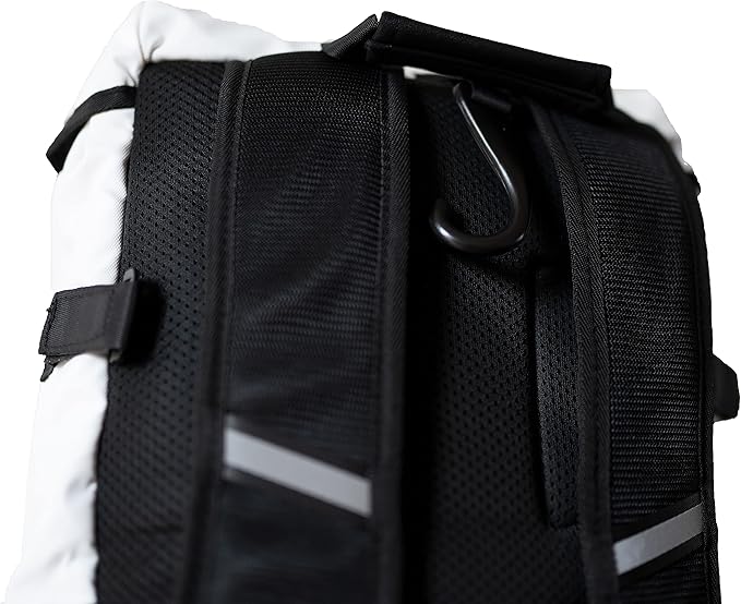 MAUV Premium Lacrosse Bag - Lacrosse Backpack - Holds Most Lacrosse or Field Hockey Equipment with Two Stick Holders and Separate Cleats Compartment - Black - Navy - Army Green - Arctic White