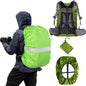 Waterproof Backpack Rain Cover,8000mm Waterproof Level,Upgraded with Reflective,Anti-Slip Cross Buckle Straps,Ultra-Strong Multilayer Structure for Hiking,Biking,Camping,Outdoor, Traveling