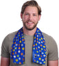 KOOLGATOR SPF 30 Cooling Towel for Face & Neck - Cooling Towels for Sports, Athletes, Gym, and Hot Weather - Men, Women & Kids