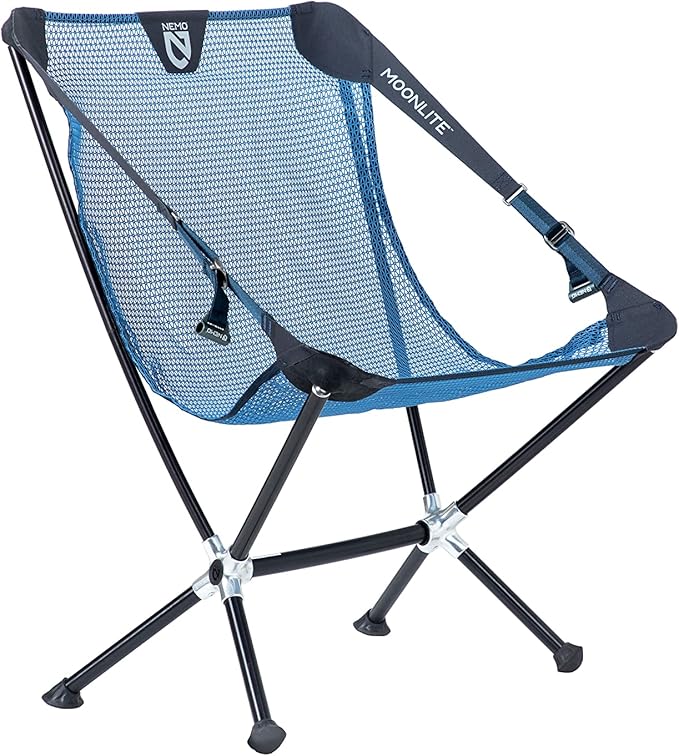 NEMO Equipment Moonlite Reclining Camp Chair - One Size - Blue Horizon