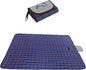 Wind Tour Family Outdoor Waterproof Durable Picnic Blankets with Carry Strap,Foldable 50×70.9 inch Sandproof Picnic Floor Mat for Kids Playground Camping Park Hiking Grass Travelling (1, Blue)