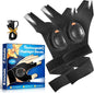 LED Flashlight Gloves Christmas Stocking Stuffers for Men Adult Rechargeable Finger Light Ideas Gifts for Men Dad Husband Boyfriend Him Cool Stuff Unique Gadgets Tool