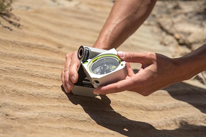 Brunton Axis Transit, Silver, Azimuth (0-360)
