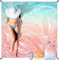 AISPARKY Beach Blanket Waterproof Sandproof Quick Drying Beach Mat Extra Large Outdoor Picnic Blanket for Travel Camping Hiking