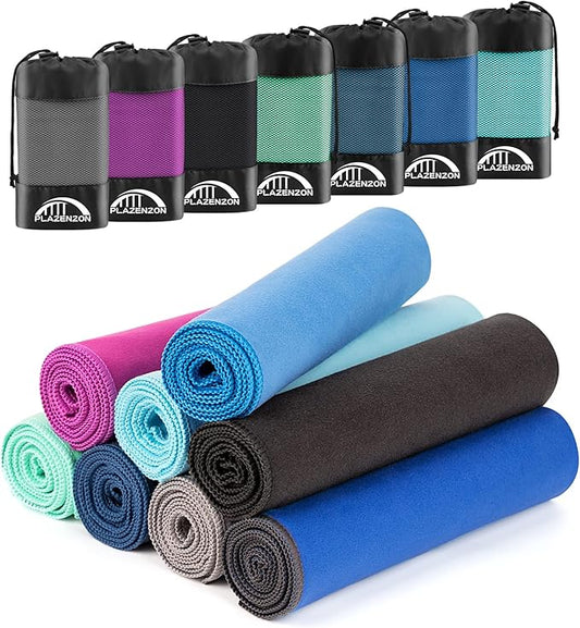 Camping Towel Microfiber Towel Perfect Sports &Travel Towel Super Absorbent Quick Dry Towel Gym Towel Suitable for Gym,Swimming,Hiking,Camping,Travel