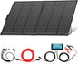 200 Watt Portable Solar Panel Kit with 20A PWM Controller,23.5% High Efficiency & IP68 Waterproof,Foldable Lightweight Design for RV/Camping/Battery,Off-Grid Power Stations,Camping Essentials