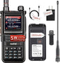 Radtel RT-470X Tri-Band Radio Walkie Talkies 256CH Aviation Air Band Two Way Radio NOAA Police Scanner Marine Long Range Handheld Transceiver USB-C, Wireless Copy Frequency (Standard)