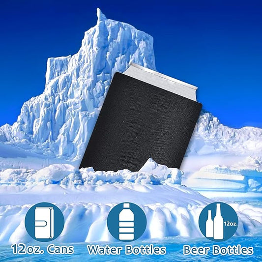 Can Cooler Sleeves Blank Poly Foam