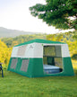 14.1'x6.5'x9' Inflatable Tents for Camping, Portable 6/8/10 Person Blow Up Air Tent, Waterproof Windproof Easy Setup Large Family Tent with 2 Doors, 6 Windows, Mosquito Screen
