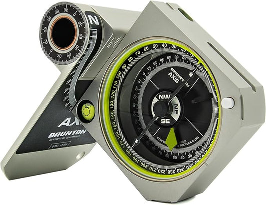 Brunton Axis Transit, Silver, Azimuth (0-360)