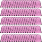 GoodtoU Drawstring Backpacks, Drawstring Bags Nylon Backpack Draw String Back Bag Bulk Cinch Sack Drawstring Gym Bag Drawstring Backpack for Sport, Traveling, Team (Pink, 80Pcs)