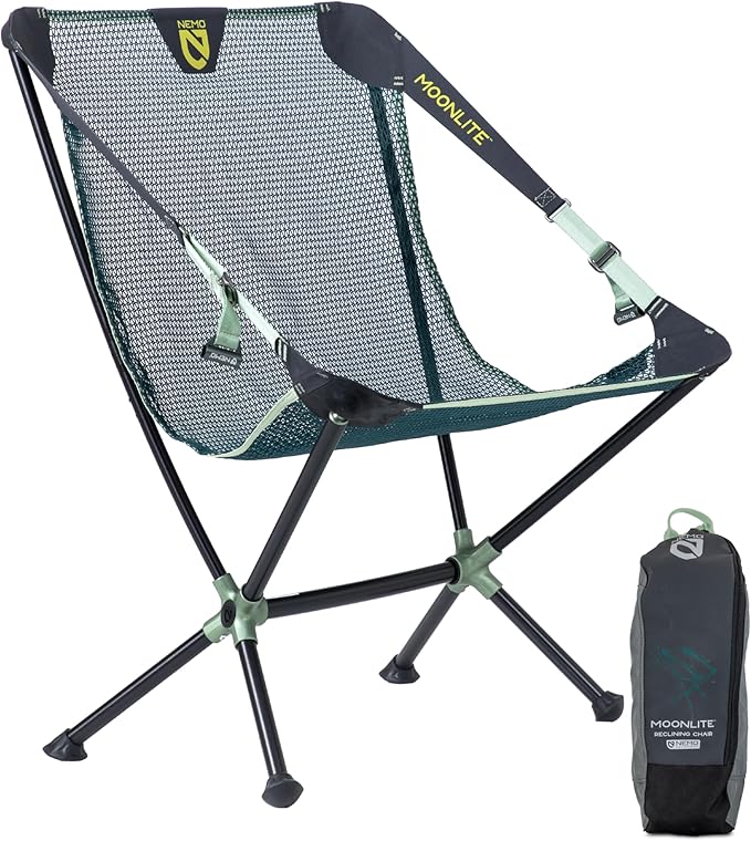 NEMO Equipment Moonlite Reclining Camp Chair - One Size - Lagoon