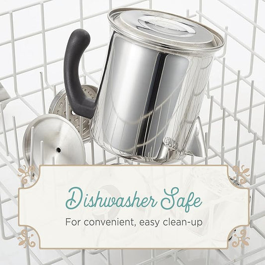 Farberware 50124 Classic Yosemite Stainless Steel Coffee Percolator - 8 Cup, Silver,Stovetop