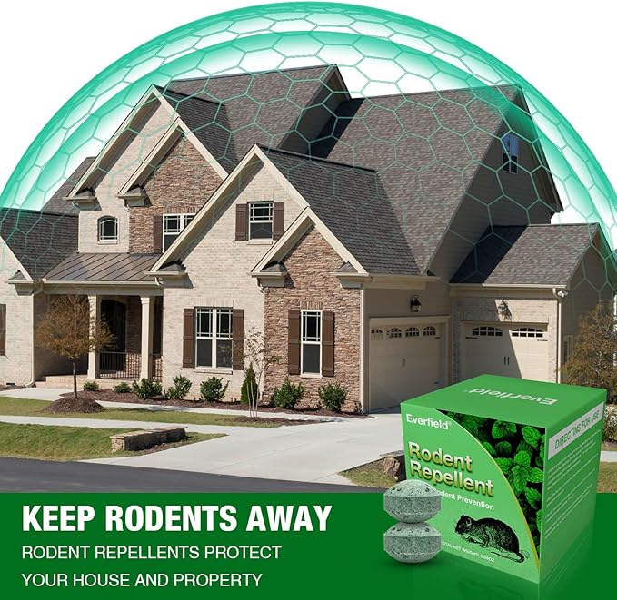 Mice Rodent Repellent, 12Pcs Peppermint Oil Moth Balls