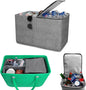 Cooler Organizer for Bogg Bag Accessories for Bogg Bags X Large Original Polyester Ice Chest with Divider Tray Portable Floating Cooler Leak-Proof with Zipper
