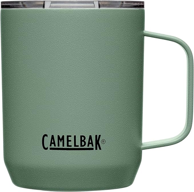 CamelBak Horizon Insulated Stainless Steel Camp Mug Drinkware Moss, 12oz