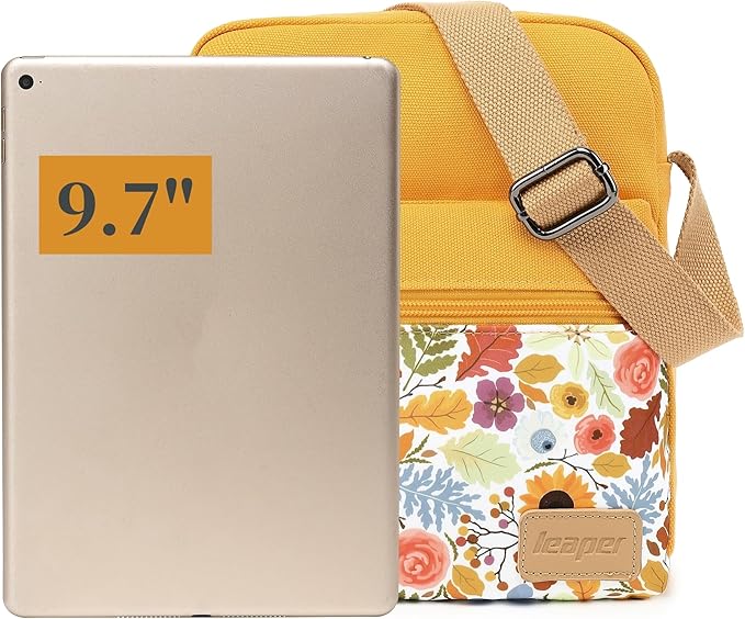 Leaper Girls Crossbody Purses for Kids 2 PCS Cross Body Bag Women Messenger Bag Girls Canvas Bag Cross Body Purse Set