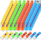 Mini Flashlight Keychain Assorted Colors Mini Toy Flashlight Small Party Flashlight Tiny LED Flashlight for Kids Adults Hiking Camping Party Favors Goody Bag Fillers Prizes, 4 Colors (96 Pcs)