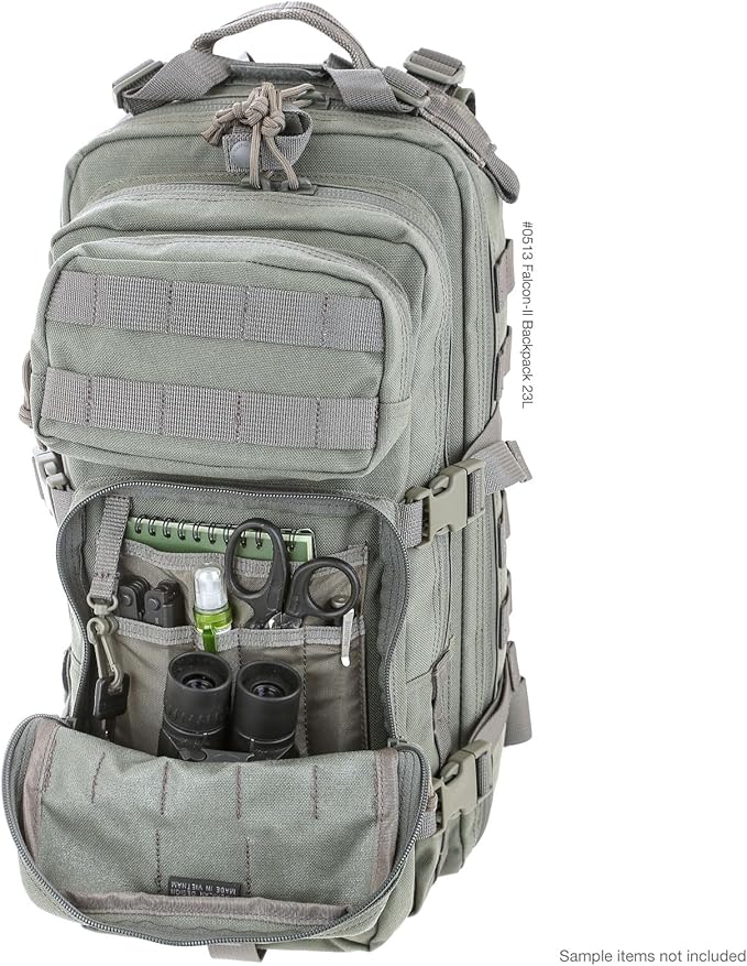 MAXPEDITION Falcon-II Backpack, 23L Tactical Backpack, Survival Pack, Bug Out Bag, MOLLE Go Bag for EDC, 0513