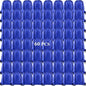 KUUQA 60Pcs Blue Drawstring Backpack Bag Sack Drawstring Bags Bulk String Bags Storage Bags for Sport Gym Traveling