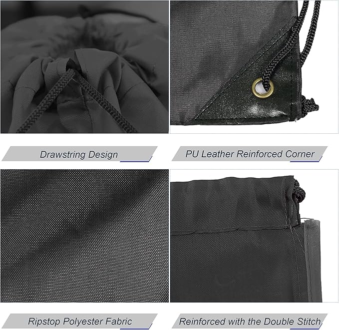 BeeGreen Drawstring Backpack Bags 20,30,50 Packs Reflective String Bags for Gym Sport Trip Cinch Sack DIY for Women Men