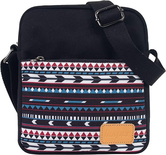 Leaper Girls Crossbody Purses for Kids 2 PCS Cross Body Bag Women Messenger Bag Girls Canvas Bag Cross Body Purse Set