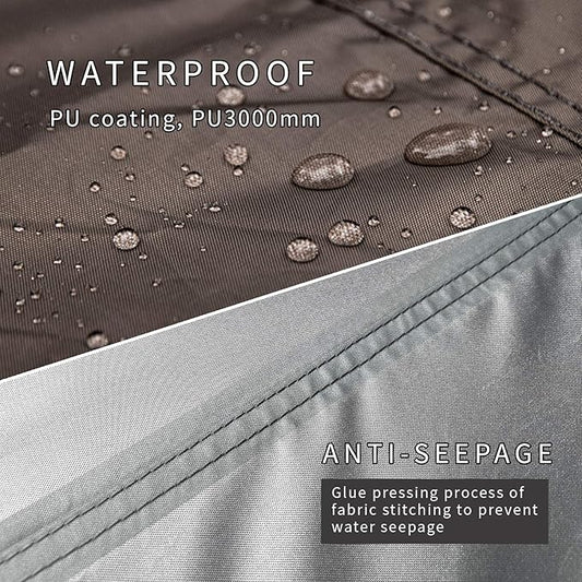 Unigear Hexagon Hammock Rain Fly,15x14FT/12x10FT Multifunctional Waterproof Camping Tarp,Lightweight and Compact Tent Tarp for Backpacking, Hiking, Traveling