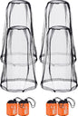 HESTYA 4 Pack Mosquito Net Face Mesh Net Protecting Net for Outdoor Hiking Camping Climbing Mosquito Fly Insects Preventing