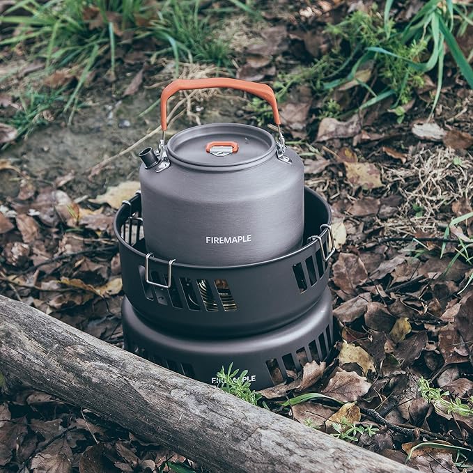 Fire Maple Versatile Outdoor Cooking Set – High-Efficiency 3KW Portable Stove with Aluminum, Stainless Steel & Copper Pots – Compact & Durable Camping Cookware Compatible with Gas Stoves