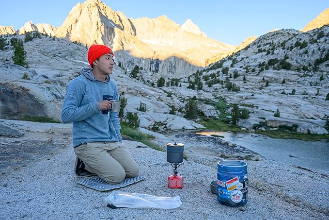 MSR PocketRocket Deluxe Ultralight Camping and Backpacking Stove Kit