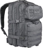 Mil-Tec Unisex Assault Pack - Rugged Durable Lightweight Ergonomic Versatile Tactical Outdoor Camping Hiking Backpack with Adjustable Padded Shoulder Straps & MOLLE Loops, Urban Gray, 20L