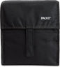 PackIt Freezable Lunch Bag, Black, Built with EcoFreeze Technology, Foldable, Reusable, Zip and Fold Closure with Buckle Handle, Perfect for School and Office Lunches