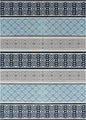 BalajeesUSA Outdoor Plastic Patio Rugs – 5x7, Grey, Teal Multipurpose Reversible mats Woven Plastic Straw All-Weather and Waterproof Rug Camper Mats Outdoor