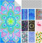 Microfiber Lightweight Thin Beach Towel Sandproof Compact Clearance Towels Quick Dry Sand Free Pool Swim Fast Drying Sandless Blanket Travel Essentials Accessories Vacation Women Men Adult Gift Purple