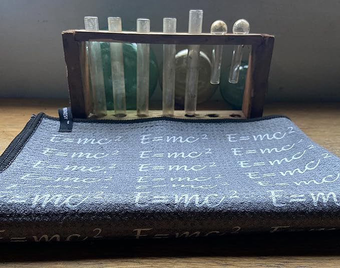 JONESY & JONESY Einstein Dish Display Towel Fabulous GIFT for science nerds