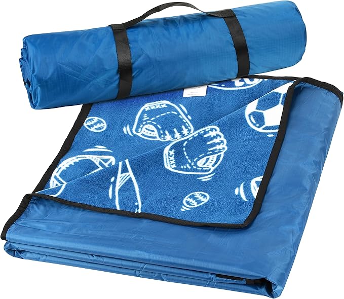 Catalonia Waterproof Blanket for Outdoor, Hooded Blanket Poncho, Windproof, Warm for Stadium,Sporting Events, Camping