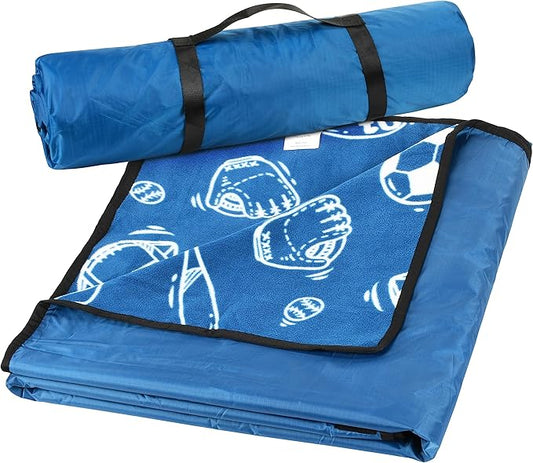 Catalonia Waterproof Blanket for Outdoor, Hooded Blanket Poncho, Windproof, Warm for Stadium,Sporting Events, Camping