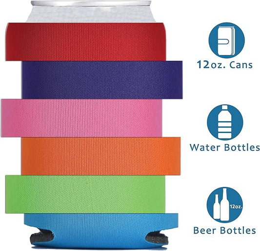 Can Cooler Sleeves Blank Poly Foam