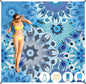 BYDOLL Beach Blanket Waterproof Sandproof 78''×81'' Suits1-4 Adults Compact Lightweight Oversized Sand-Free Blanket Large Picnic Mat for Beach Travel Camping Hiking