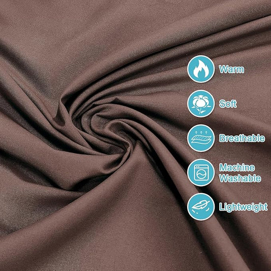 Sleeping Bag Liner, Sleep Sack Travel Sheets, Two-Way-Zipper Expose Feet Separately, Portable Single Camping Sheet for Hotel,Hostels,Business Trips