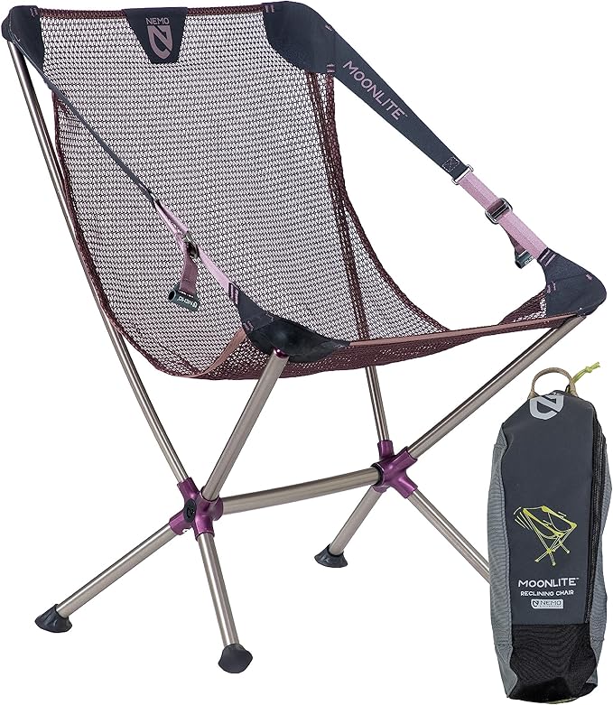 NEMO Moonlite Reclining Camp Chair - Huckleberry