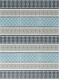 BalajeesUSA Outdoor Plastic Patio Rugs – 9x12, Grey, Teal Durable and Affordable Multipurpose Woven Plastic Straw All-Weather and Waterproof Rug Reversible Camper Mats Large rv mats Outdoor