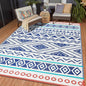 Outdoor Rugs Patio Camping Waterproof - 6x9 Plastic Straw Patio Rug Portable for Campers, Outside RVs Mat, Outdoor Area Carpet for Patios Clearance, Backyard Porch, Balcony, Picnic