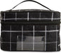 PackIt Freezable Bottle Cooler for Breastmilk and Formula, Black Grid, Built with EcoFreeze® Technology, Collapsible, Reusable, Zip Closure and Top Handle, Fits up to Four, 5 oz Bottles