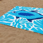 Large Beach Blanket Waterproof Sandproof 108"x 82" for 1-6 Adults,Quick Drying Beach Mat,Lightweight & Durable,Beach Essentials for Family Beach Camping Travel Picnic