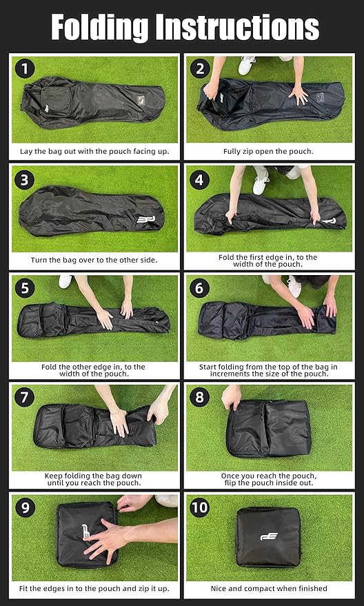 Our Trusted Rain Cover - Dustproof & Waterproof, Foldable for Golf Clubs