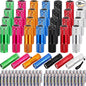Fumete 30 Pcs Mini Kids Flashlight Set Aluminum LED Handheld Torches 7 Colors 90 Pack AAA Battery Included for Kids Party Favors, Night Reading, Camping, Power Outage, Gift to Mother's Day