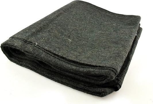 SE Green 64” x 84” 4-lb. Warm Blanket with 80% Wool - BI64846GN