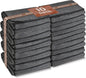 JMR Wool Camping Blanket - Warm Heavy Car Blanket & Camp Quilt - Survival Emergency Blanket for Sleeping Outdoors - Multi-Use Wool Blanket for Camping, Car & Home - 70% Wool, Grey, 62X84, Case of 10